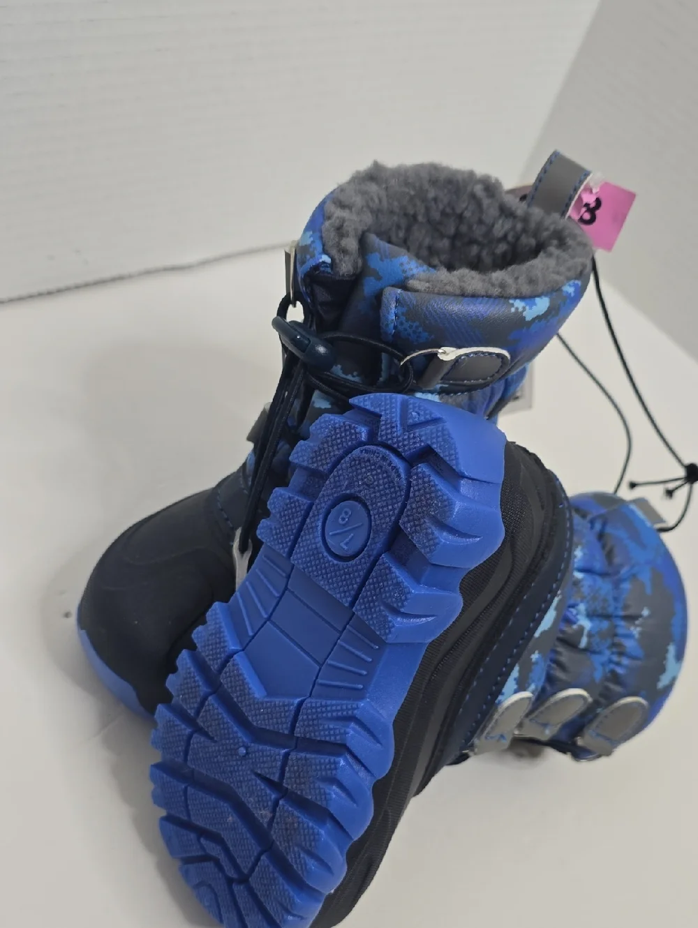 Kids Snow Boots Size 7/8 Toddler Member's Mark